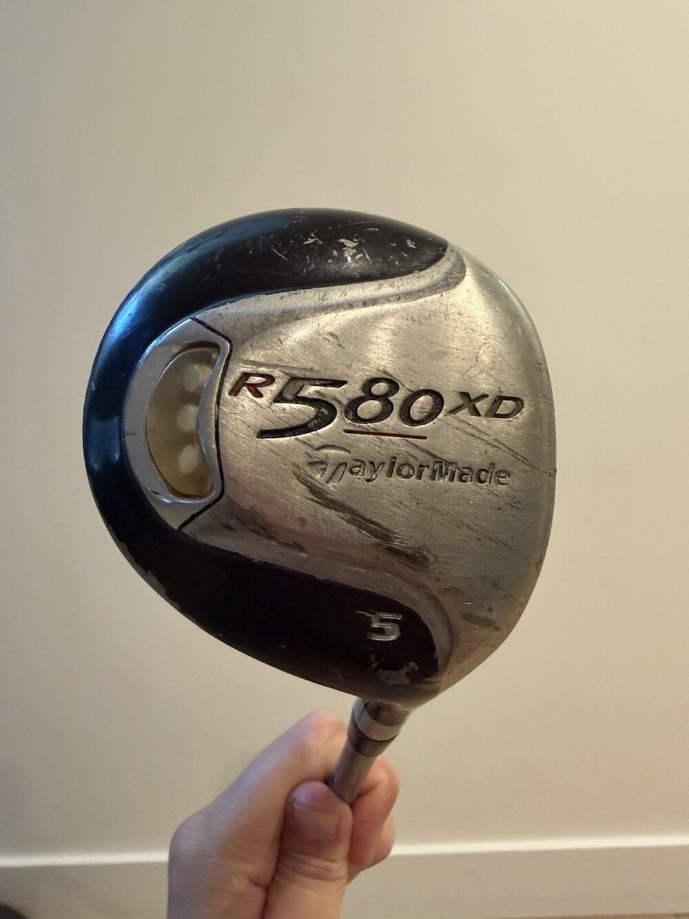 TaylorMade R580 XD Driver 9.5° 1-Wood Graphite Regular Right-Handed Titanium